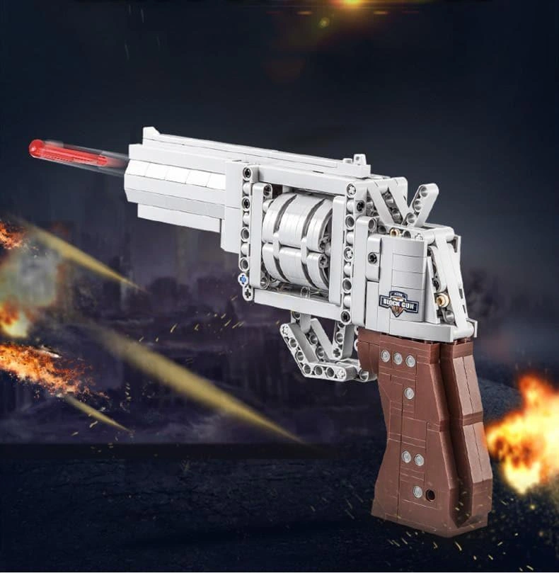 Colt Revolver Building Blocks Set: Build Your Own Iconic Magnum!