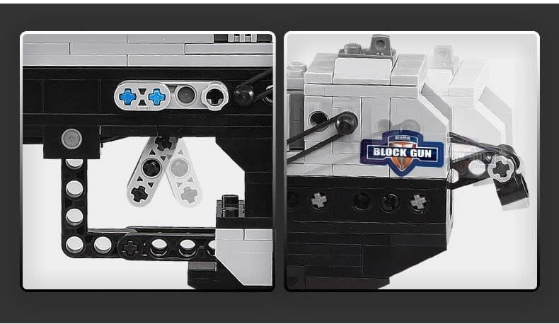HK MK23 Building Blocks Iconic Pistol Replica Toy Set
