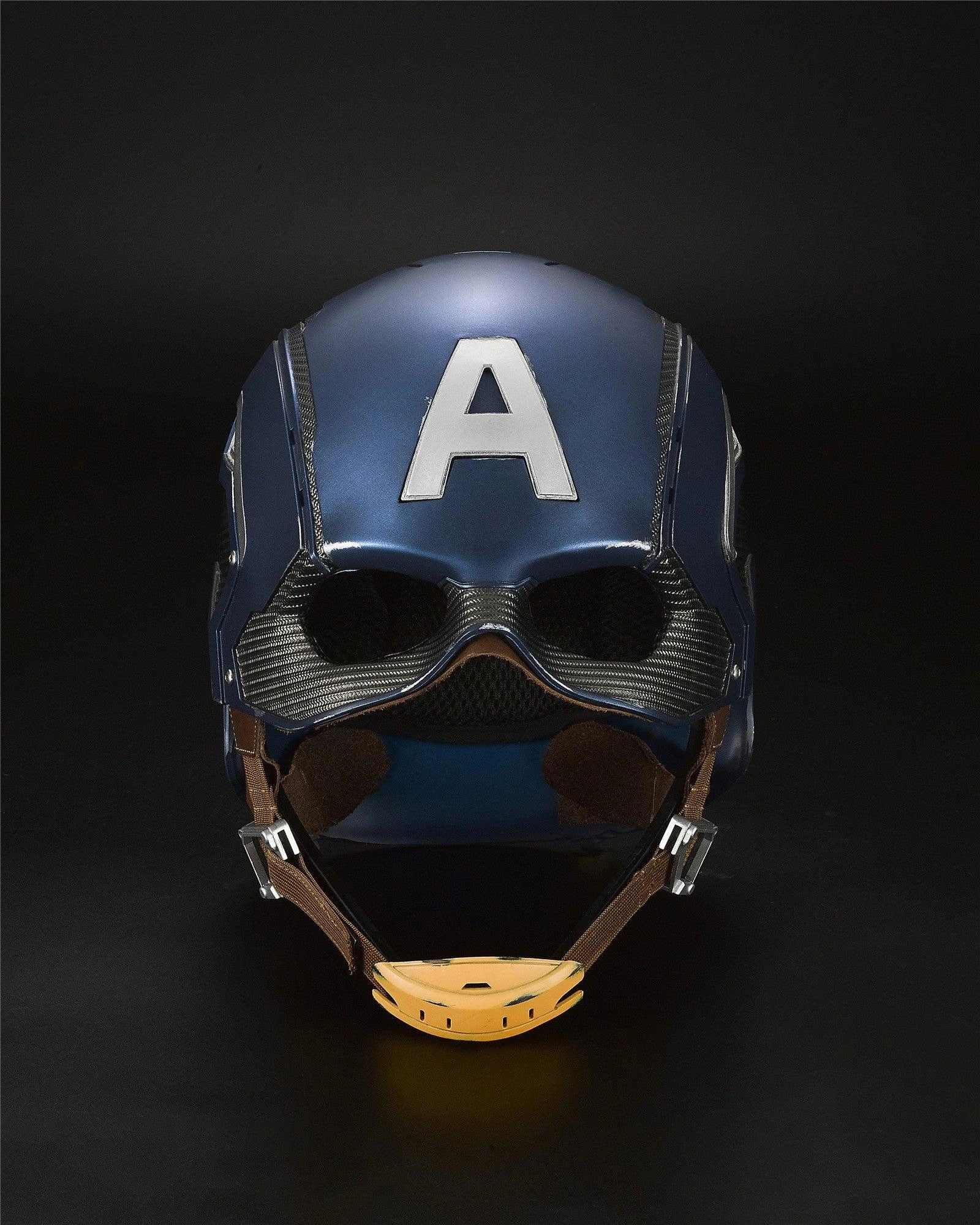 Avengers Assemble! Premium Captain America Head Mask – Ultimate Sound Experience.